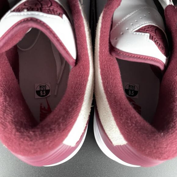 Nike Air Jordan 2 Retro Low Cherrywood Red Men’s 9.5 Basketball Shoes DV9956-103 - Picture 8 of 9